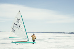 eolsenphoto:  A collection of images of ice boaters from the