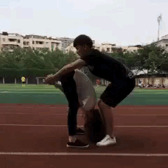 knowyourmeme:  Somersault kisses take off in China. 