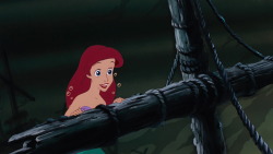 part-of-a-disney-world:  First and last picture of Ariel alone