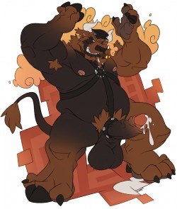 chrispywolf:  Rodeo Artist - kuma 