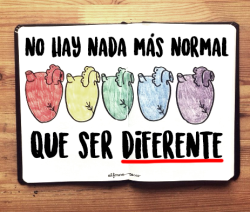 puroespanol: There’s nothing more normal than being different.