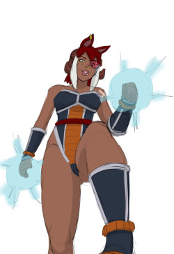 channeldulce:Saiyan Warrior Dulce needs you to bow before her,