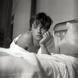 climbing-down-bokor:  Alain Delon by John S. Barrington, c. 1950s