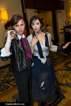 dtjaaaam:  Booker DeWitt and Elizabeth - Anime Los Angeles 2014