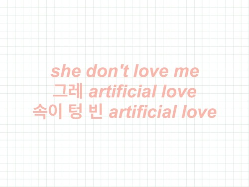 musicalanime:  âœ§ you know why, artificial lover âœ§