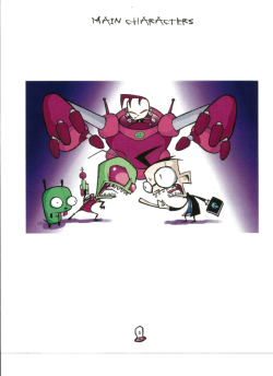 The Invader Zim Show Bible: Main CharactersSome surprisingly