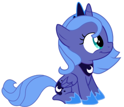 theponyartcollection:  Woona is happy by ~Starlyk