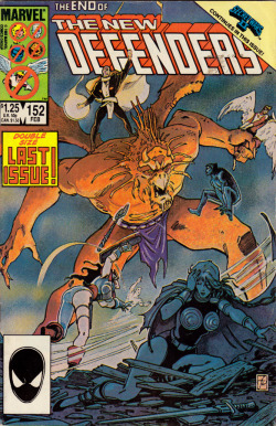 The Defenders, No. 152 (Marvel Comics, 1986). Cover art by Frank Cirocco.From Oxfam in Nottingham.