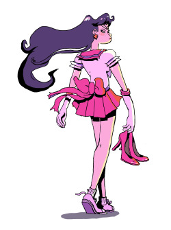 vewn:  sailor mars i drew to avoid writing my essay for a little