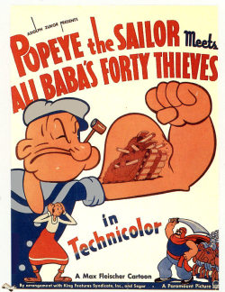 retrogasm:  Popeye Meets Ali Baba 1937