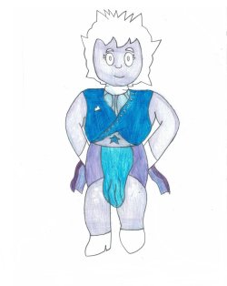 Look! Darkemerald1999 drew me a birthday pic of Snowflake! You