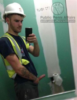 public-penis-affairs:  PUBLIC PENIS AFFAIRS Go to public toilet