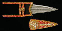 art-of-swords:  Katara Dagger of Tipu Sultan Dated: end of 18th