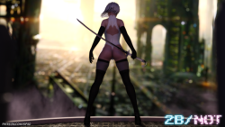 squarepeg3d: So, went ahead and made a cover for that 2B comic