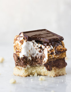 daily-deliciousness:  Mocha almond marshmallow and shortbread