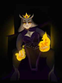 grimlock-king:  laureldraws:  colored in this pic of evil queen