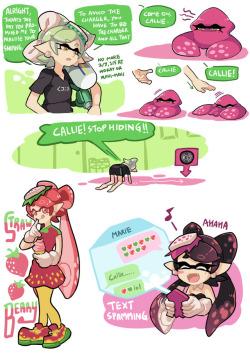 gomigomipomi: When distressed, the Callie will backed away slowly