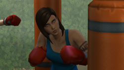 kuvorraislyfe:  jinlian:   SIMS 4 KORRA THO  omfg look at her…….