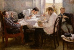 bloghqualls:Leonid Osipovich Pasternak (1862 -1945) Russian post-impressionist