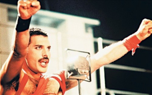 imcreepingdeath99:  Happy birthday to the greatest frontman of all time- Freddie Mercury! He would’ve turned 70 today. We still love you, darling! 