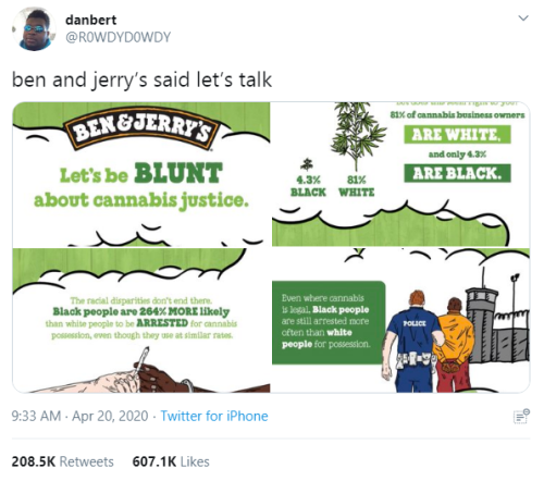 goawfma:  writinggivesheadaches: Reminder Ben and Jerry’s have