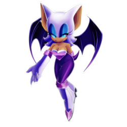 xxsilent-angelxx:So I drew some fan art of Rouge the Bat ♥