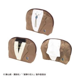 snkmerchandise: News: Adores’ Shingeki no Kyojin Uniform Pouches