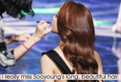 confessionsaboutsnsd:  “I really miss Sooyoung’s long beautiful