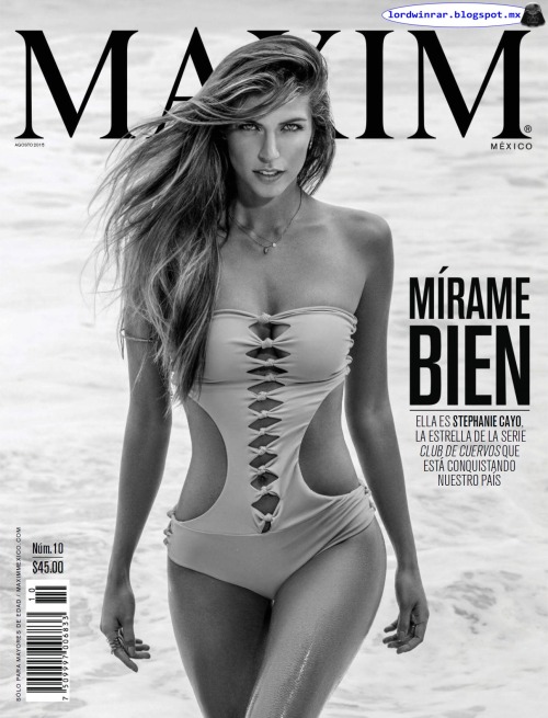 Stephanie Cayo - Maxim Mexico 2015 Agosto (14 Fotos HQ)Stephanie Cayo en la revista Maxim Mexico 2015 Agosto. Stephanie Cristina Cayo Sanguineti (Lima, 8 de abril de 1988) es una actriz y cantante peruana. Ella es la estrella de la serie “Club de