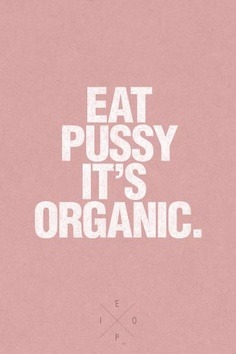 it’s organic!