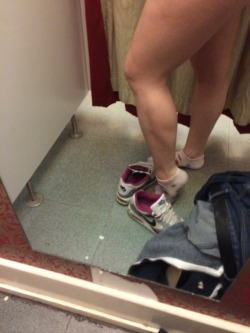 long-road-from-fattofit:  Here is some self love for my calves in a changing room earlier today :)  Iâ€™ve always hated my legs because theyâ€™re so big but Iâ€™m going to learn to start loving them.  Send your own cell pics to fyeahcellpics on Kik or