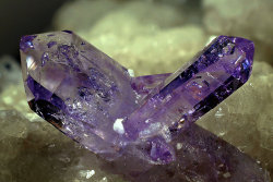 ifuckingloveminerals:  Quartz, Dolomite, AmethystCapurru Quarry,