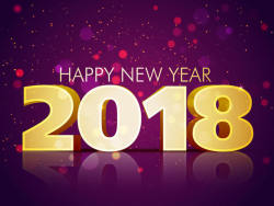   Happy New Year 2018 with my very best wishes to everyone for