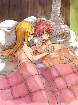 rboz:   prompt: heat  I had this idea of Lucy feeling Natsu’s