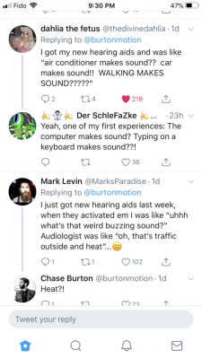 doingoxyinchurch: This thread on Twitter of deaf people describing