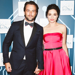 :  Crystal Reed and Darren McMullen at the ASTRA Awards in Australia