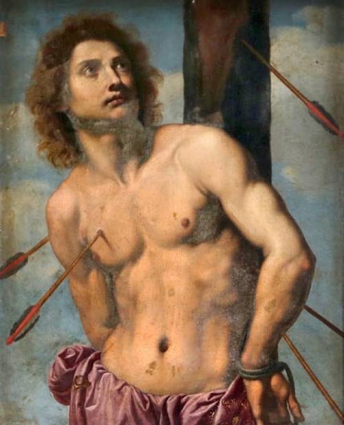 antonio-m:  ‘St Sebastian’, by Ottavio Vannini (1585-1643).