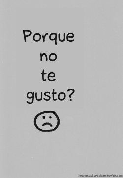 mente4suicida:  Es porque no soy ella verdad? u.u 