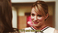   Faberry weekÂ day 2: jealousyQuinn broke things off with Rachel so she tried to make Quinn jealous by singing a duet with Santana.  