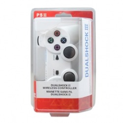 DualShock 3 Wireless Controller PlayStation 3 for PS3 (White)