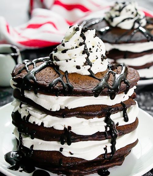 yummyfoooooood:  Oreo Pancakes