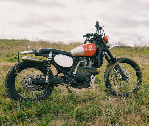 caferacerpasion:  Husqvarna 510 Scrambler - Analog motorcycles | www.caferacerpasion.com