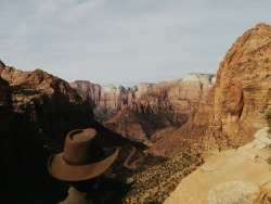 patagonia:  Canyon Overlook, Zion National Park, Feb. 2014 -