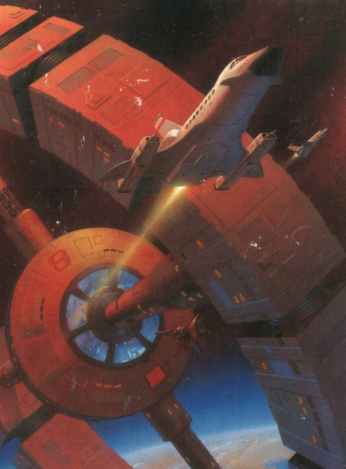 70sscifiart:  Alan Guttierez, 1983