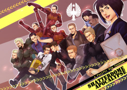 magemg:  Done with my Pacific Rim fanbook, “Shatterdome