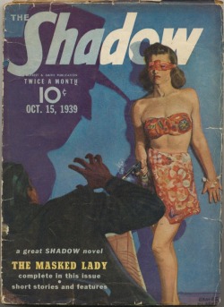 gentlemanlosergentlemanjunkie:The Shadow, October 15, 1939; cover