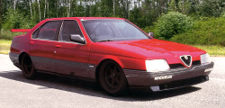 carsthatnevermadeit:  Alfa Romeo 164 Pro-car, 1988. Featuring