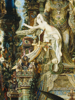 xaravaggio:  Gustave Moreau, Jupiter and Semele ( 1895 ) DETAIL