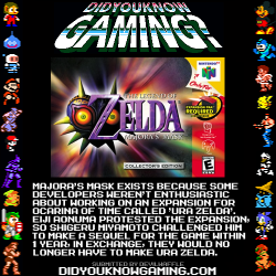 didyouknowgaming:  Majora’s Mask.  http://www.gamasutra.com/php-bin/news_index.php?story=26383