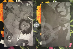 ~Support me on Patreon!~I printed my omegaverse hannigram comic!!